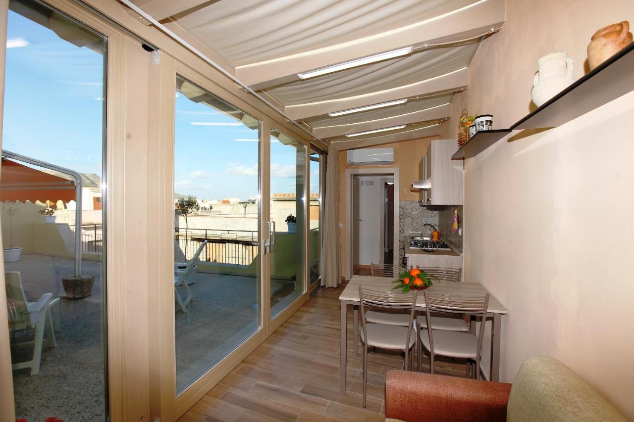 Re Sole Case Vacanze - Esclusivo Attico M A R T E Con Spaziosissima Terrazza Solarium Attrezzata Avola Buitenkant foto
